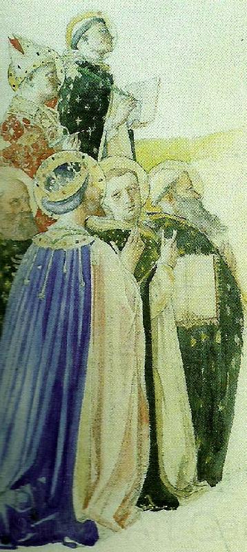 Carl Larsson maria bebadelse. detalj Spain oil painting art